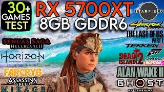 RX 5700 XT In Mid 2024 - Test In 30+ Games - Powerful Gpu !