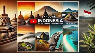 Explore Indonesia’s Hidden Gems!  Top 5 Must-Visit Destinations You Can’t Miss!