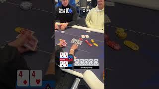 BUBBLE BURST!  | €550 Kings Of Tallinn Mystery Bounty | OlyBetPoker #PokerNews #Shorts