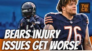 Chicago Bears Injury Update | MAJOR Offensive Lineman Out with New Injury