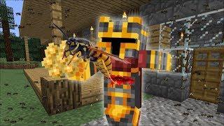 GIANT WASP APPEARS IN OUR MINECRAFT HOUSE FOR SURVIVAL!! STAY ALIVE IN MINECRAFT!! Minecraft Mods