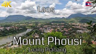 Luang Prabang - Laos - Views from the top of Mount Phousi - Ancient UNESCO Buddhist City