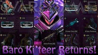 Warframe - Baro Ki'Teer Returns! [5th April 2024]