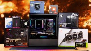 【4K】 PC Gaming Build 金牌組裝員申請出戰！沉浸式電腦組裝！7800X3D+RTX4070Ti！