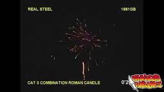 Brothers Pyrotechnics - Real Steel 88 Shot Single Ignition Firework By Fawkin Good Fireworks