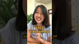 "Lazy" Vietnamese #shorts  | Learn Vietnamese with TVO #learnvietnamese #languagelearning