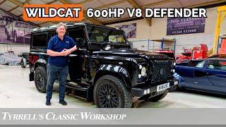 Wildcat Defender 110: Unleashing the 600HP V8 Beast | Tyrrell's Classic Workshop