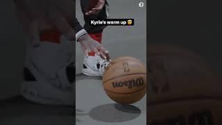 Kyrie’s handles are WILD 