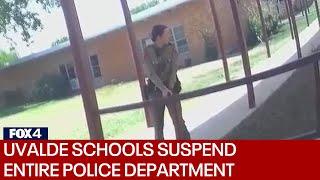 Uvalde CISD suspends entire district police department