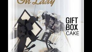 gift box cake 선물 상자 케이크만들기