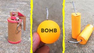 How To Make A Smoke Bomb | Easy And Simple Smoke Bomb | 3 Ways To Make A Smoke Bomb | DIY