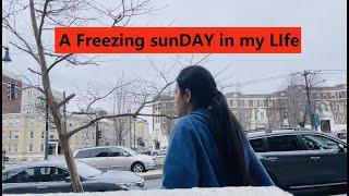 A freezing sunDAY in my life || Life of a MIT Students