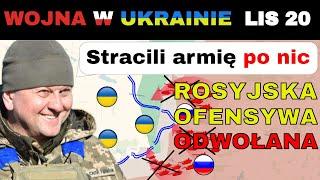 20 LIS: BOLESNA PORAŻKA. Rosjanie ARESZTOWALI GENERAŁÓW. Porażka Ofensywy. | Wojna w Ukrainie