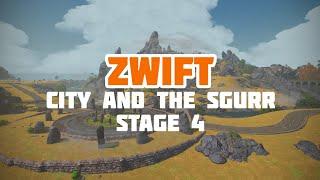 ZWIFT I CITY AND THE SGURR I Happy with this result!!