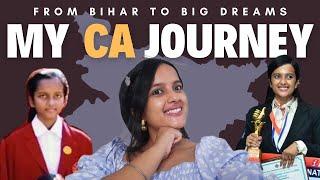 My CA Journey| From Bihar to Big Dreams | Struggles, Failures & Achievements | CA ISHA VERMA