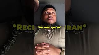 Chunkz beautiful voice reciting Quran 