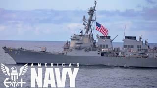 US Navy. Large-scale NATO naval exercise in the Atlantic Ocean.