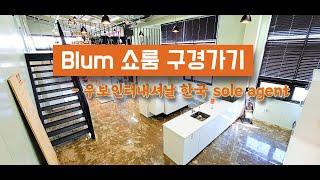 Blum 한국 에이전트 우보인터내셔날 쇼룸 공개(예약필수)