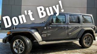 Don't buy a Jeep Wrangler!