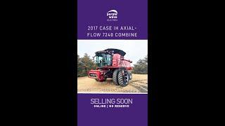 2017 Case IH Axial-Flow 7240 combine | sold on December 30, 2024