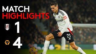 HIGHLIGHTS | Fulham 1-4 Wolves | Heavy Defeat At Home