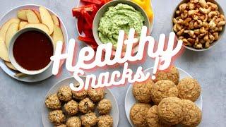 Healthy Vegan Snack Recipes & Ideas (with free downloadable PDF!)