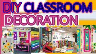 DIY CLASSROOM DECORATION |STRUCTURING IDEAS