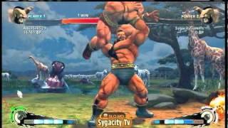 SSF4 Mirror Match Series - Zangief: SygacityGamers vs. AquaSilk529 - Pt. 3