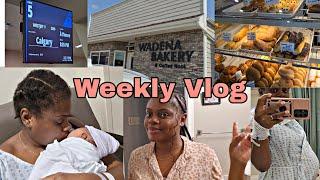 VLOG: BABY IS FINALLY HERE  | LEAVING THE HOSPITAL AFTER GIVING BIRTH | MY DAD LEFT CANADA 