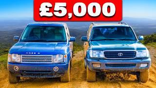 Toyota Land Cruiser vs Range Rover: OFF-ROAD RACE!