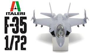 Building the ITALERI F-35 C in 1/72 scale - MODEL KIT BUILD QUALITY CHECK