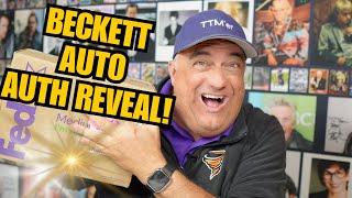 My first Beckett Autograph Auth Unboxing Reveal!