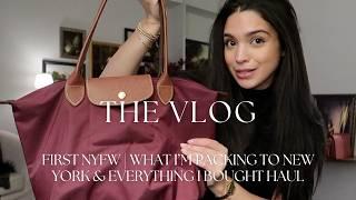 FIRST NYFW | WHAT I’M PACKING TO NY & EVERYTHING I BOUGHT HAUL | VLOG S6:E4 | Samantha Guerrero