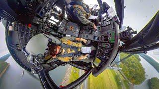 Pave Hawk Extreme Low Level - Insta360 X Cockpit View