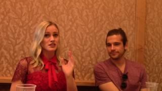 SDCC 2016:  The Magicians - Jason Ralph, Olivia Taylor Dudley