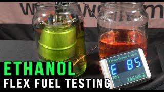 E85 flex fuel sensor testing
