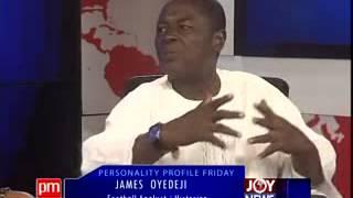 James Oyedeji - Personality Profile Friday on Joy News (20-6-14)