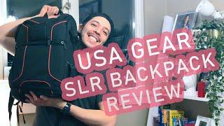 USA Gear SLR camera backpack review