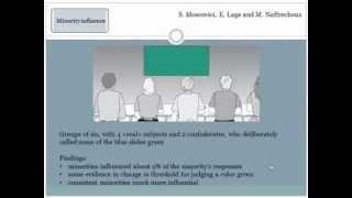 Group Dynamics 7b Influence Minority