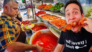 14 Hours Eating Best INDIAN STREET FOOD in Penang, Malaysia!! 