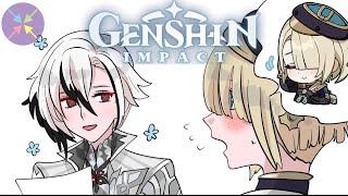 Arlecchino Meet Freminet's Friend (Genshin Impact Comic Dub)