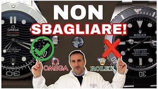 Rolex Submariner Vs Omega Seamaster Quale ti farà RIMPIANGERE i tuoi SOLDI?