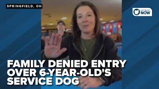 Viral video of family denied entry to USA Roller Skating Center over six-year-old's service dog