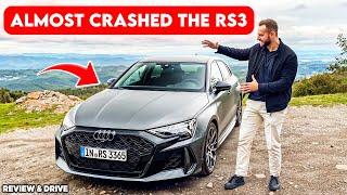 New Audi RS3 2024 Facelift Almost CRASHED on Track!