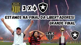 React da Classificação do Botafogo para sua primeira Final da Libertadores!