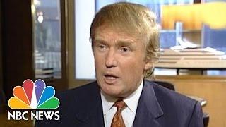 1998: Donald Trump Comments On Bill Clinton And The Lewinsky Scandal | NBC News