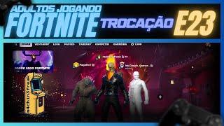 ADULTOS jogando Fortnite!  TROCAÇÃO E23 #gaming #fortnite