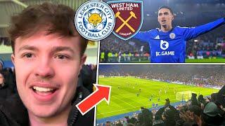 SCENES As Bilal El Khannouss Scores FIRST PL Leicester Goal! Leicester 3-1 West Ham Matchday Vlog