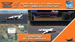 MSFS | FlightFX / MG HJet | v1.0.7 New VNAV System