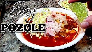 RED POZOLE | Pozole Rojo | How To Make Pozole EASY | Simply Mamá Cooks